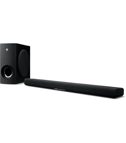 Yamaha Audio YAS-209BL Sound Bar with Wireless Subwoofer